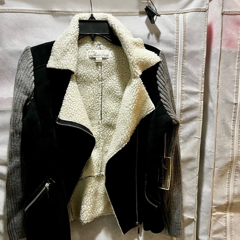 NWT Vintage Havana suede and Sherpa jacket - Picture 15 of 15